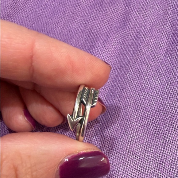 James Avery Silver Arrow Ring - Picture 3 of 4